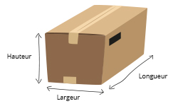 Calcul du poids volumétrique de votre colis