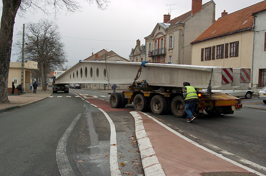 Transport marchandise volumineuses